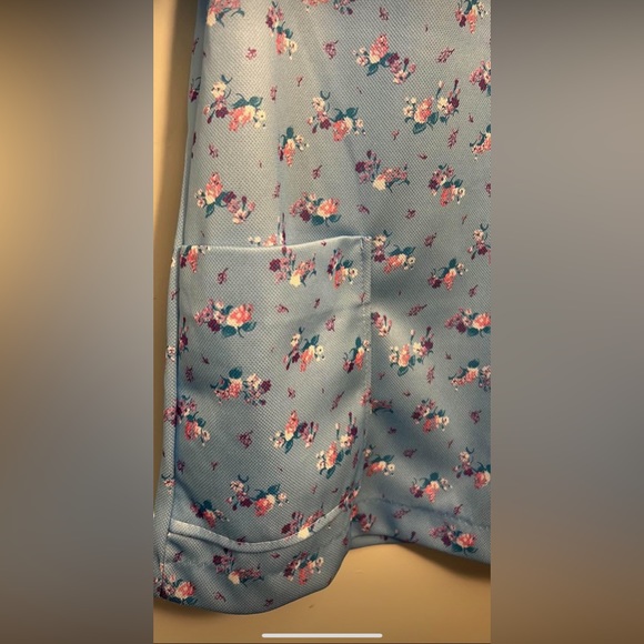 Floral Shirley Polyester Button Down - Picture 2 of 3